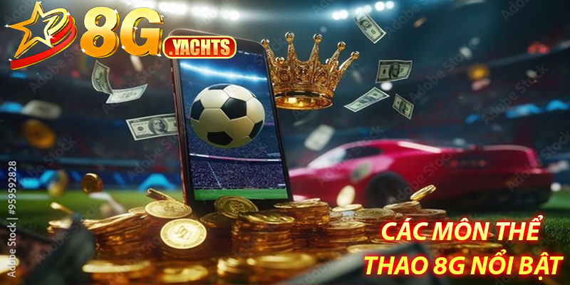 Các môn thể thao 8G nổi bật